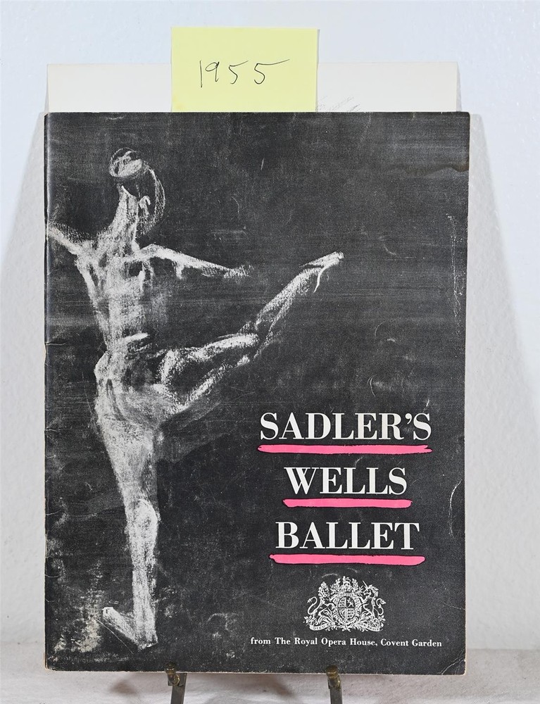 8 Vintage BALLET Programs, Various Dates 1955-80 BARYHSNIKOV, FONTEYN, NUREYEV