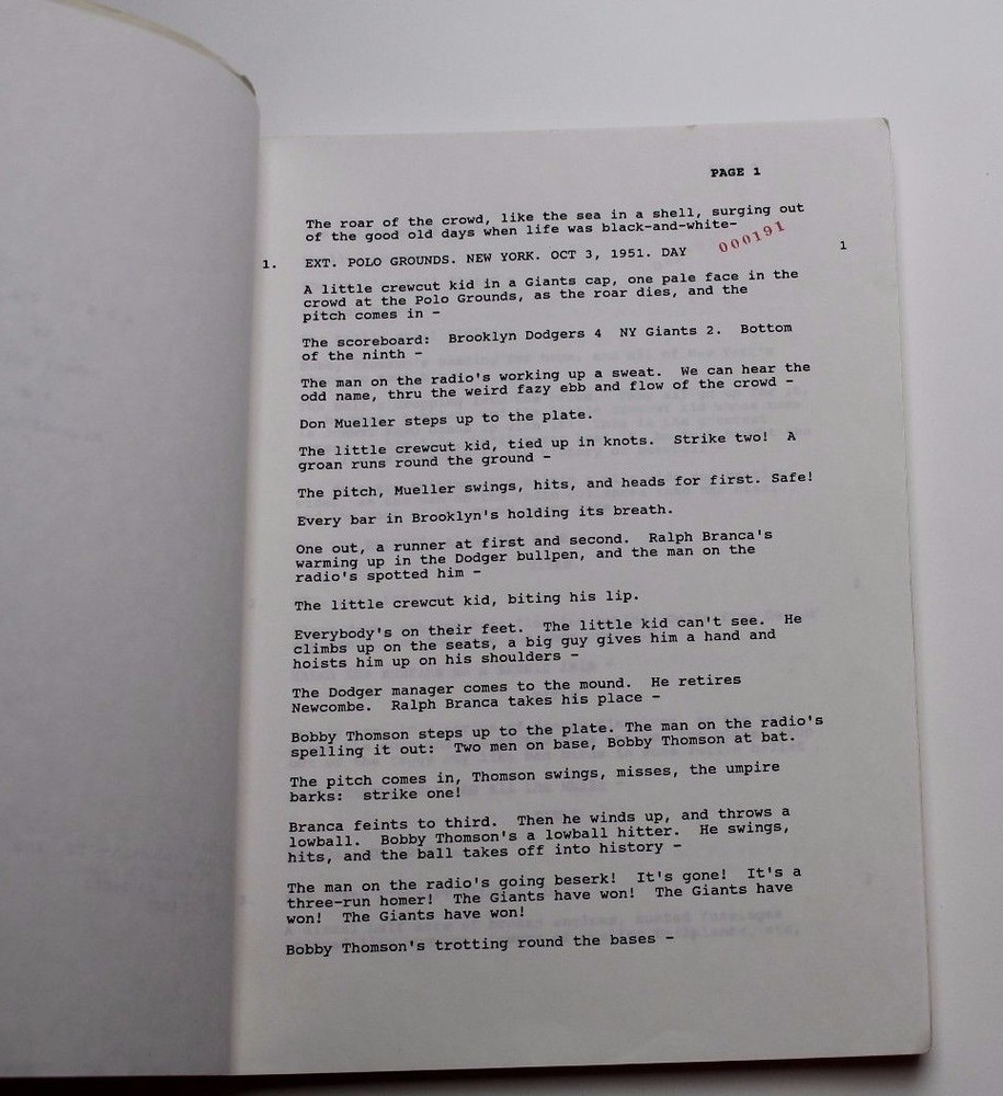 RUBY CAIRO / Robert Dillon 1991 Screenplay, LIAM NEESON suspicious plane crash