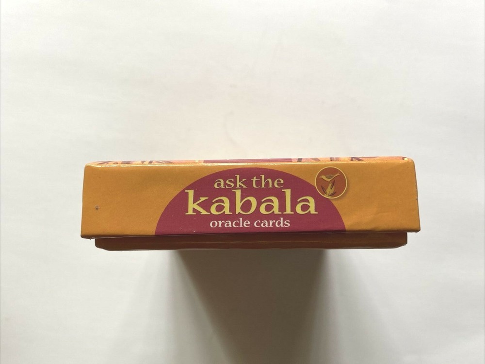 Ask The Kabala Oracle Cards Deepak Chopra 2006 Boxed Set Pre-owned