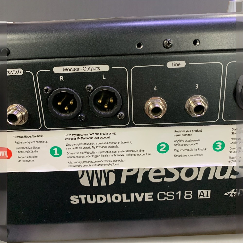 PreSonus StudioLive CS18AI (PREOWNED)