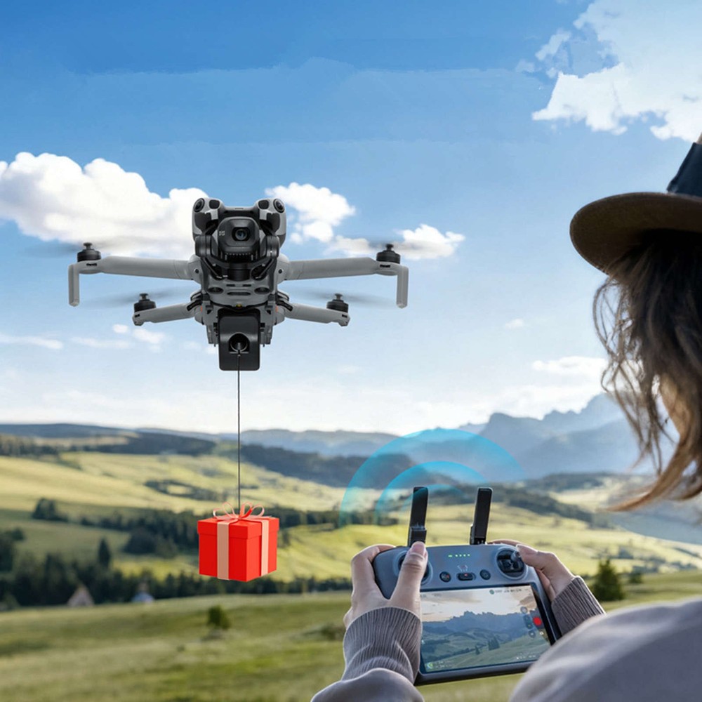 Air Drop System Payload Release Device Thrower for DJI Mini 5 Pro Drone Delivery