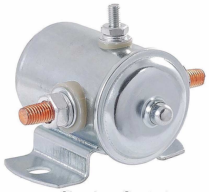 1937-51 Ford/Mercury; Starter Relay Solenoid Switch; Fomoco Script; 6 Volt