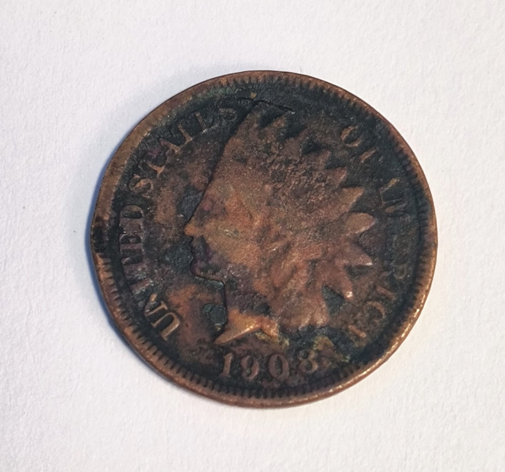 1832 Coronet Head Large Cent Medium Letters + Bonus Indian Head Cent