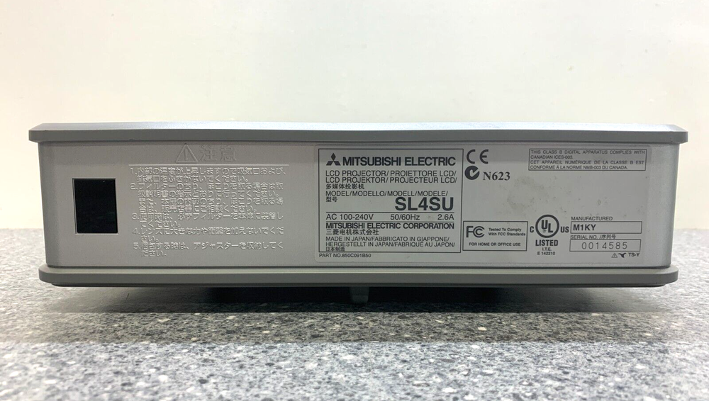 Mitsubishi SL4SU Color View Projector
