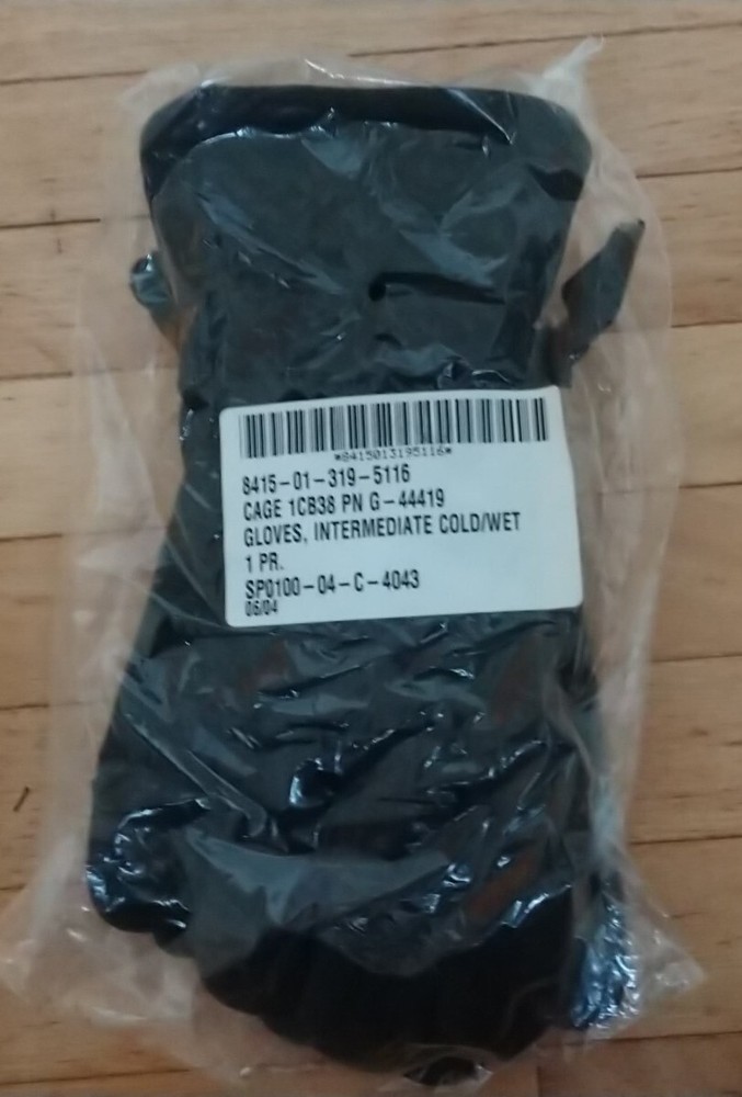 NWT USGI Military Intermediate Cold Weather Leather Gloves Sz X Large