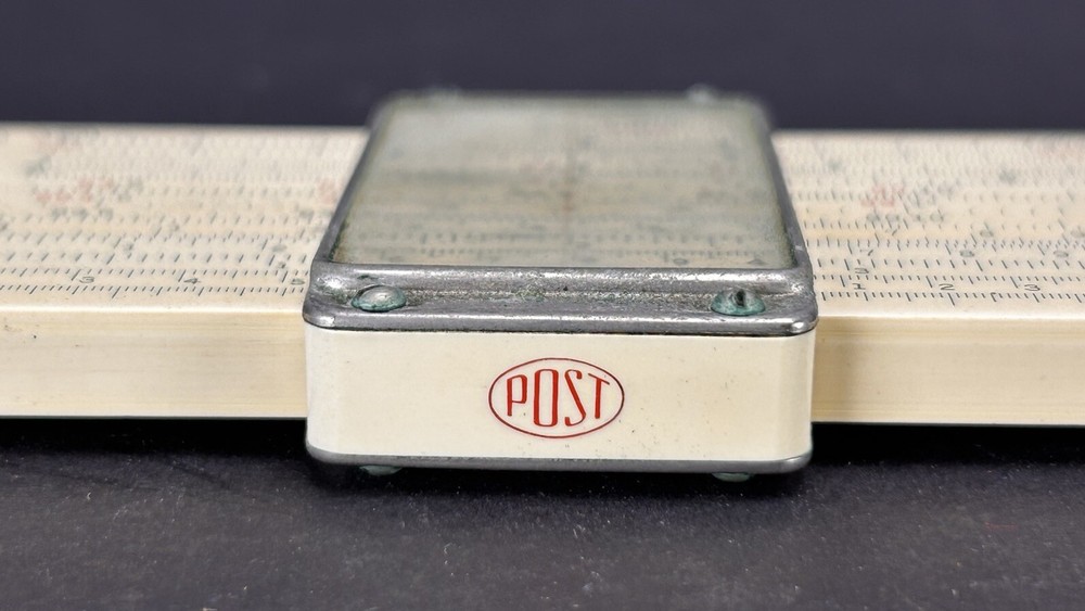 Vintage Post Versalog 1460 Slide Rule with Leather Case