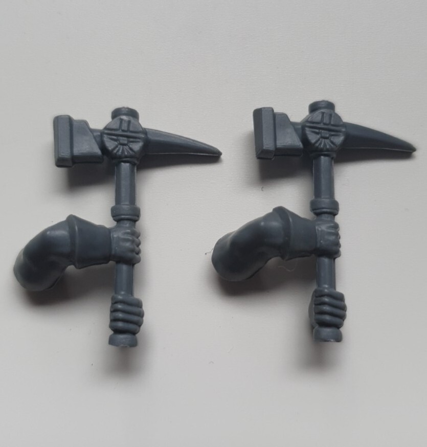 Warhammer Dwarf Miner Pickaxe X 2