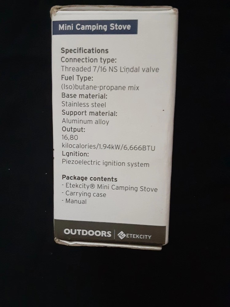 Mini Camp Stove