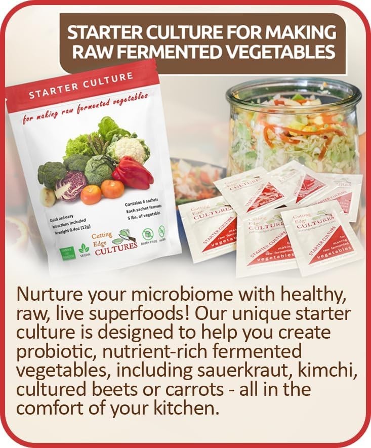 Easy Fermentation Kit for Nutrient Rich Foods