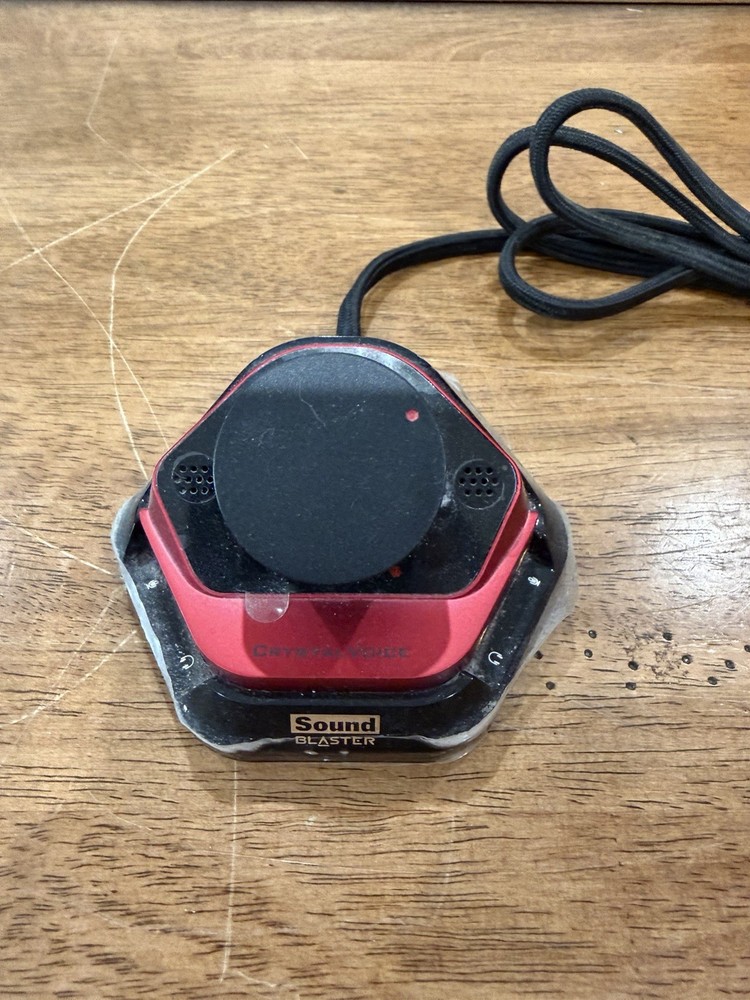Creative Labs Sound Blaster Audio Control Controller SB1520 Red/Black