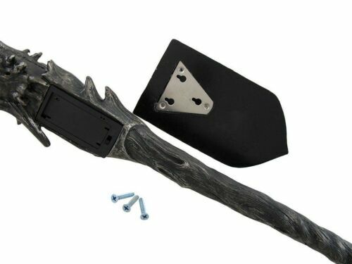 Alchemy Magic Dungeon Dragon Head Scepter LED Torch With Left Claw Wall Decor