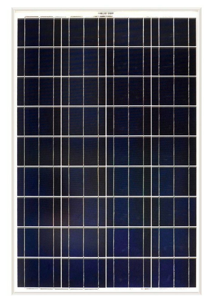 100 Watts Poly-crystalline Solar Panel for RV, Boats & Off grid system