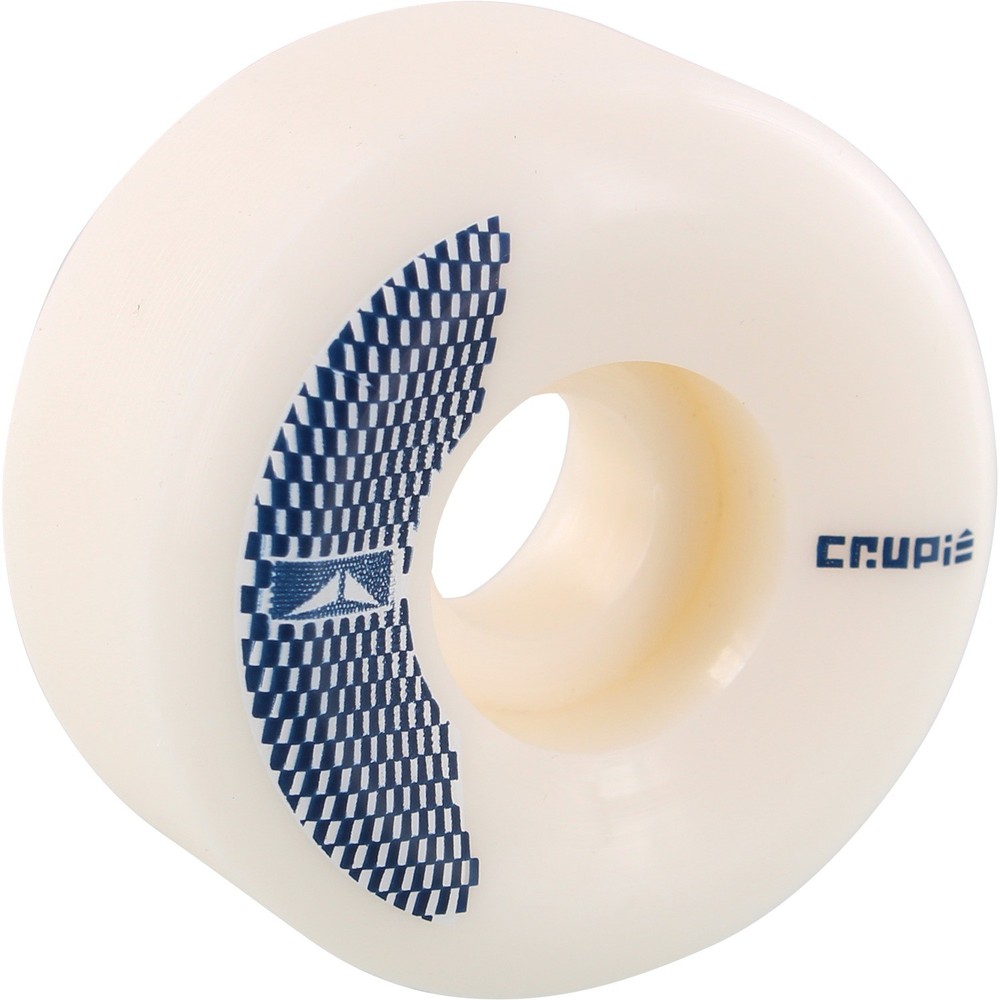 Crupie Wheels Square Spring Skateboard Wheels - 53mm 101a + bearings
