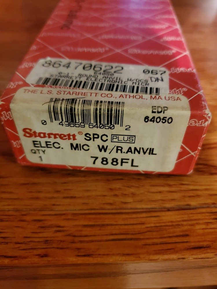 Starrett 788FL Micrometer