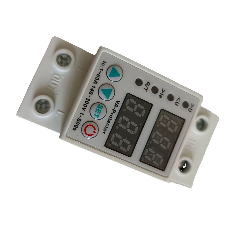 63A Din 220V Adjustable Over and Under Protective Device Protector