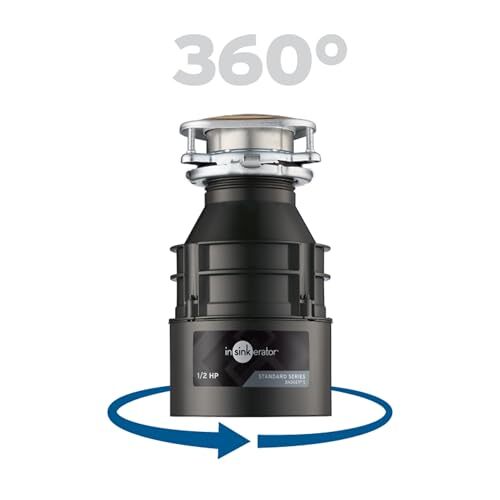 InSinkErator Badger 5 1 2 HP Garbage Disposal Compact Durable Easy Install