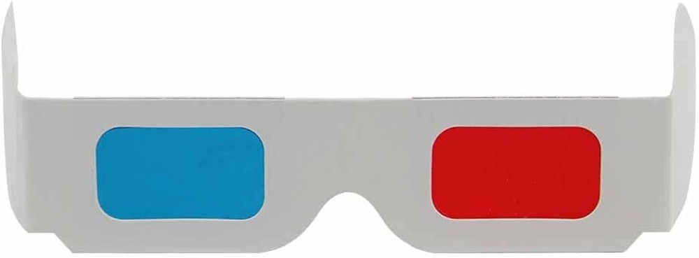 Affordable 3D Anaglyph Glasses 50 Pack