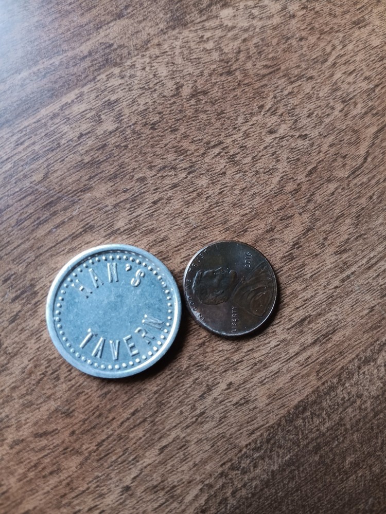 Han's Tavern 10c unlisted trade Token