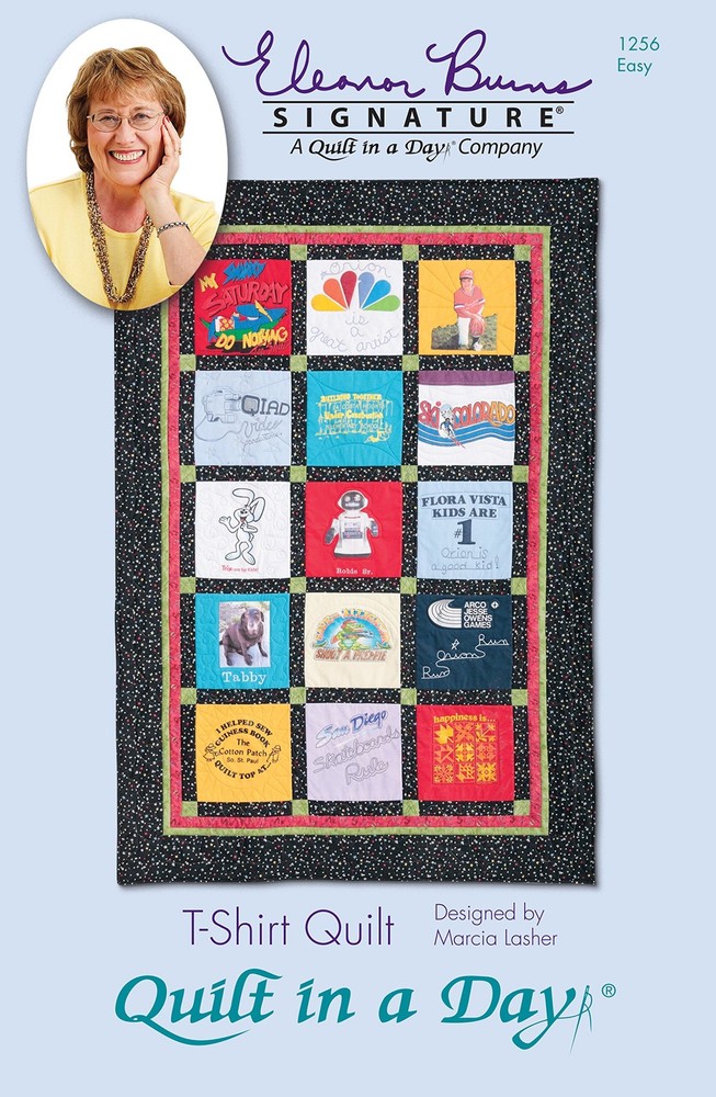 T-Shirt Quilt Pattern by Eleanor Burns