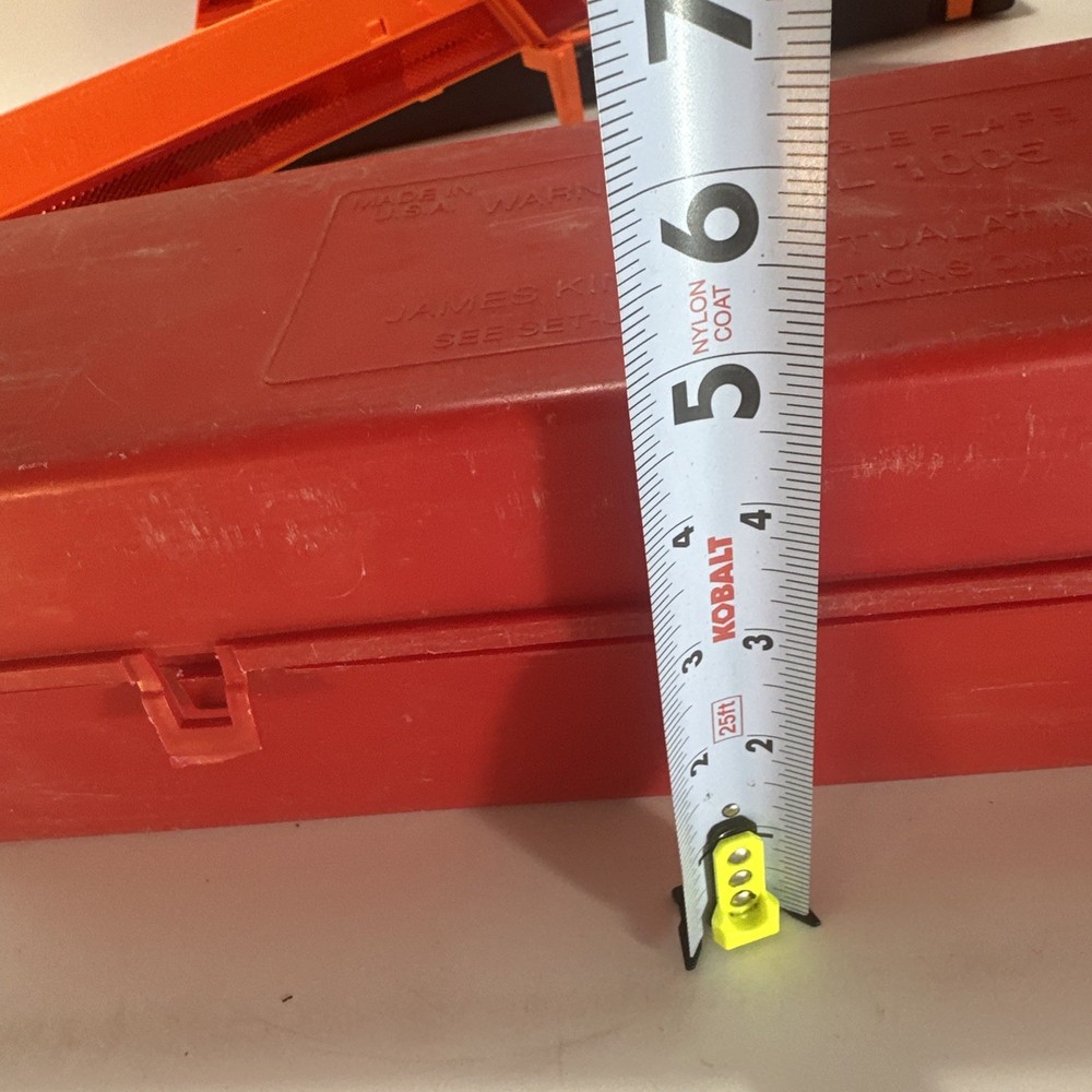 TRIANGLE FLARE KIT JAMES KING & CO WARNING MODEL 1005 Complete {46}