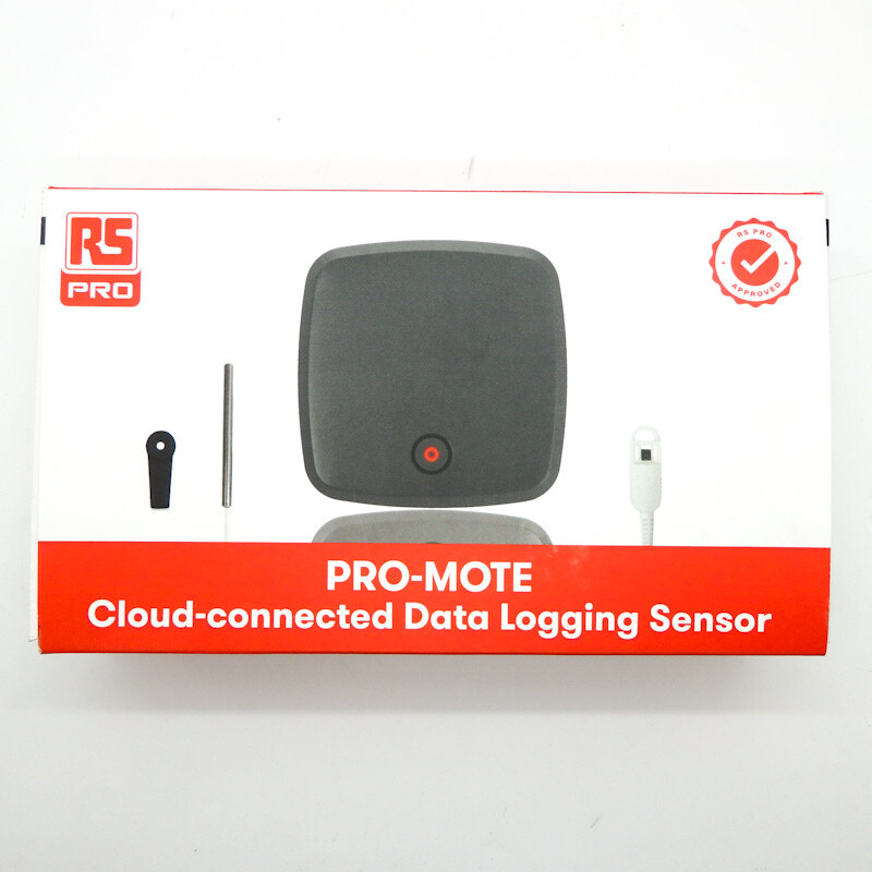 RS PRO Thermistor Probe Temperature Cloud-Connected Data Logger Kit 172-0562