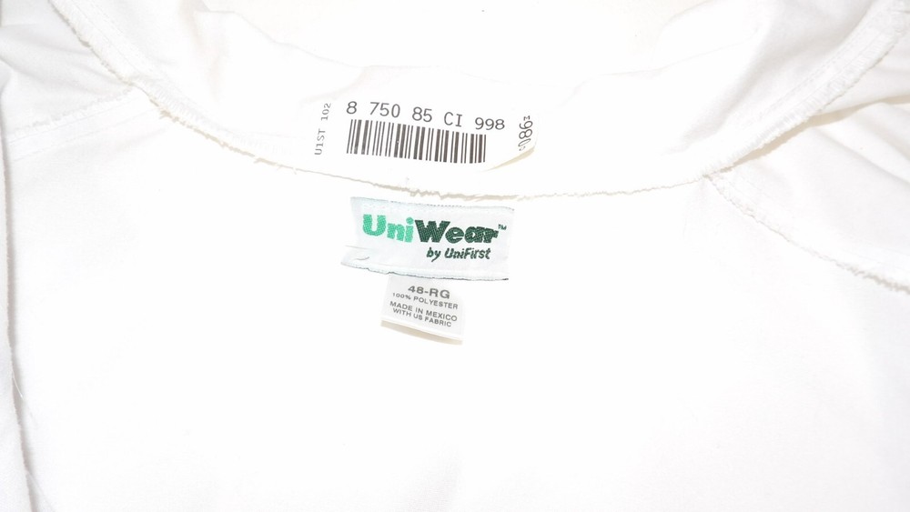 Hershey's The Hershey Company Authentic White Visitor Lab Coat