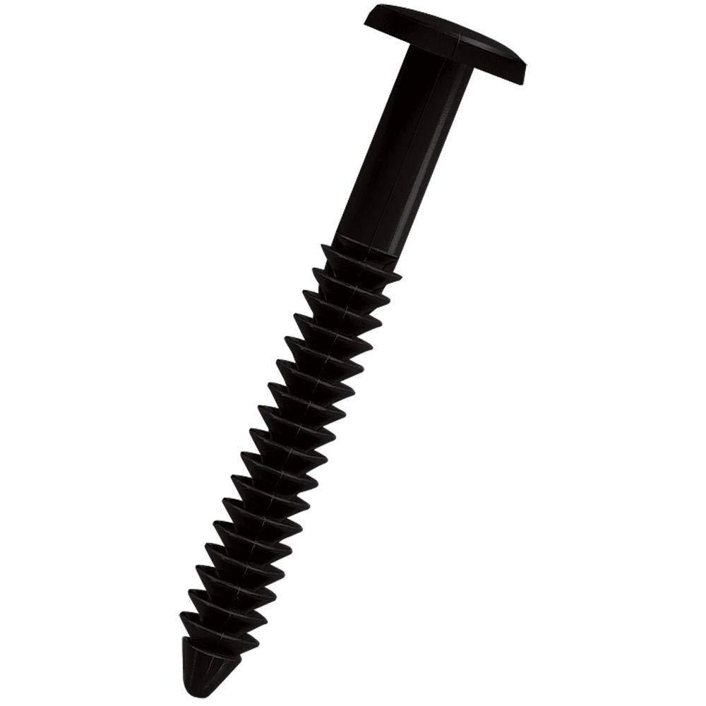 Black Window Shutters Panel Peg Loks 3" Shutter Fasteners Spikes Lock Pegs Bulk