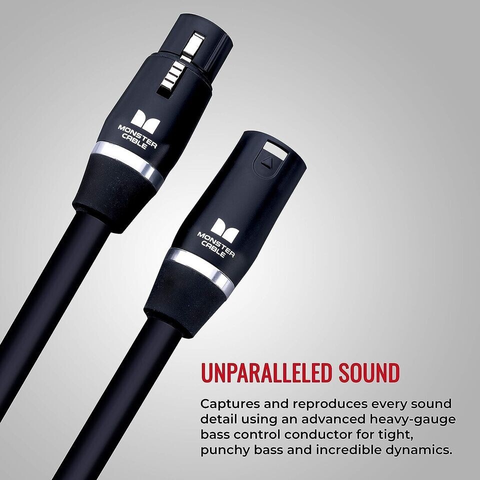 Monster 10 Ft. Prolink Studio Pro 2000 Microphone Cable