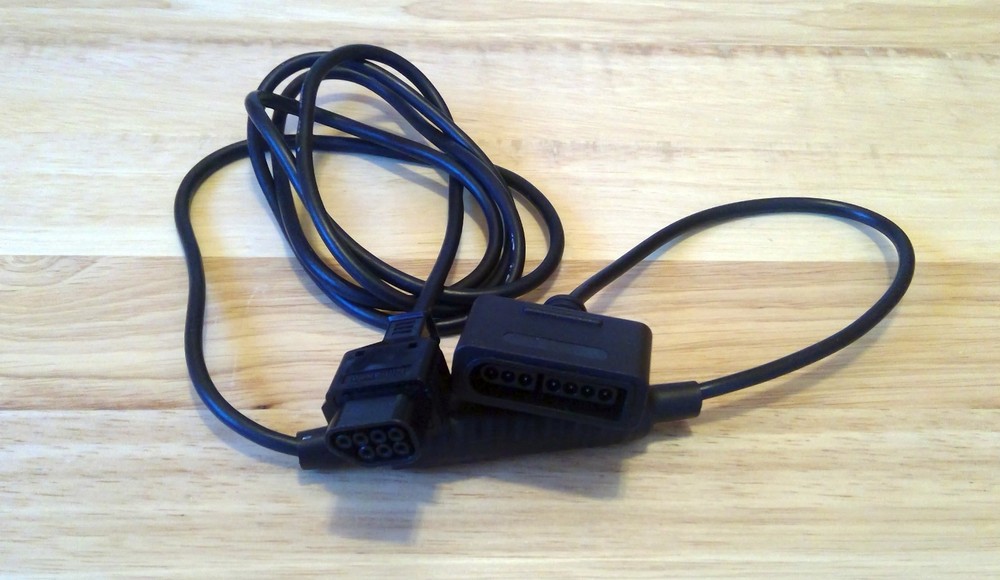 SNES Controller to NES Console Adapter Cable