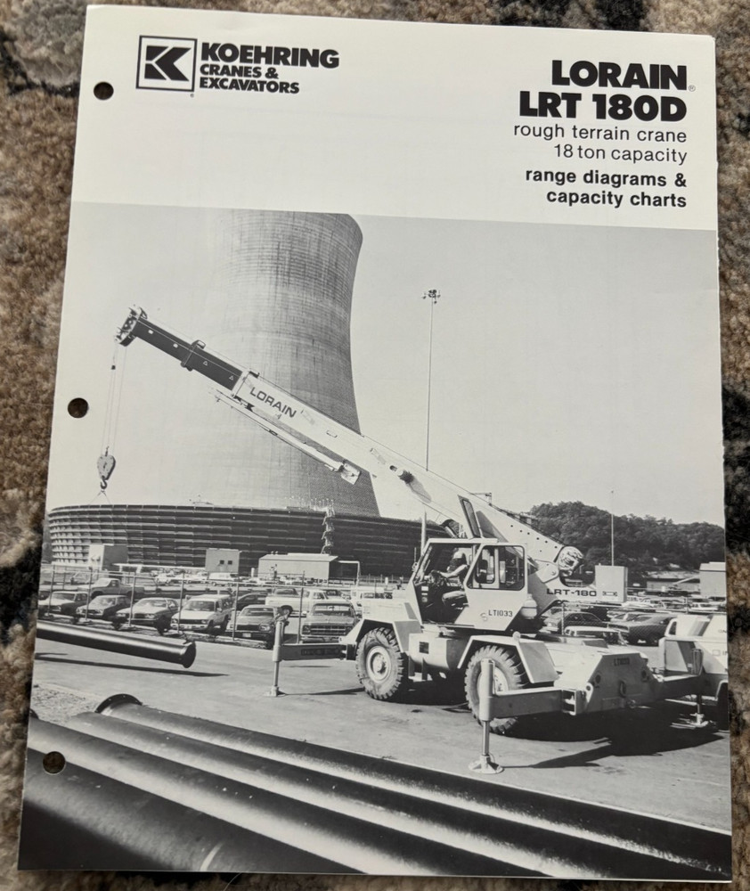 Lorain LRT 180D Rough Terrain Crane Brochure AMIL25