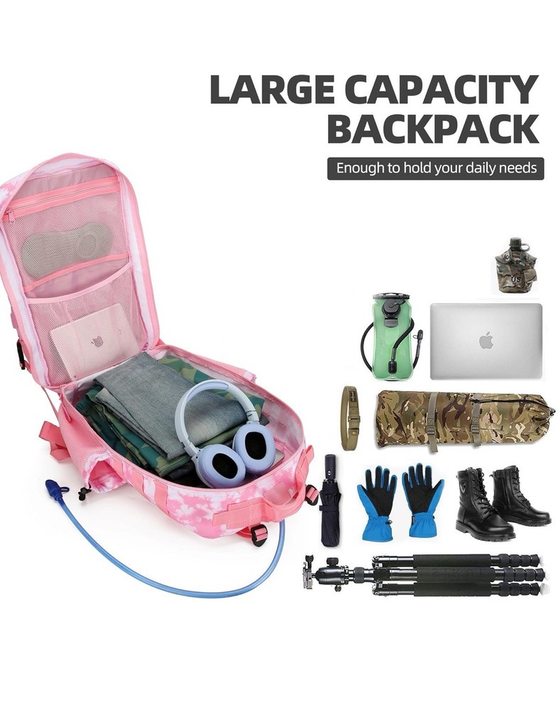 45L Tactical Assault Backpack 3 day assault pack with Molle Waterproof Backpack