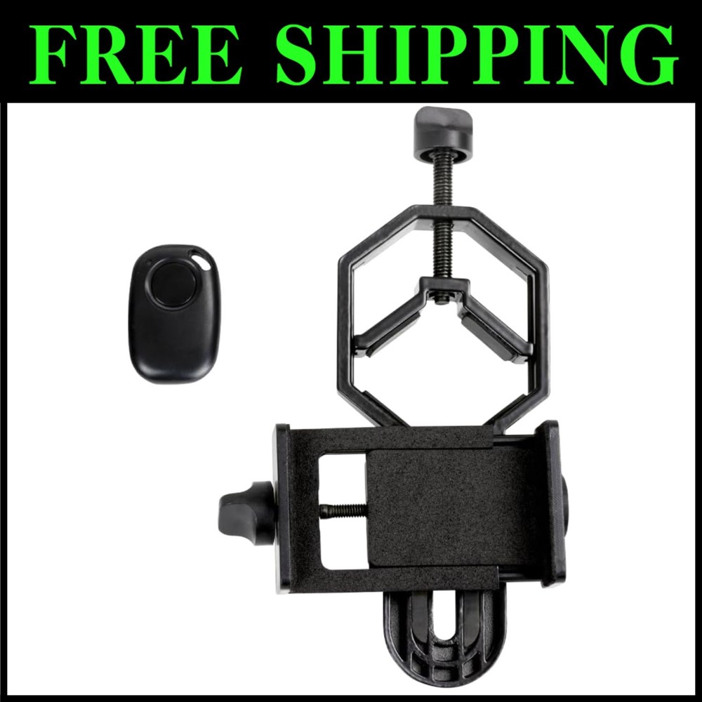 Smartphone Adapter & Bluetooth Remote for Optics