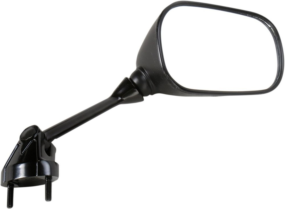 Emgo Right Side View Black Rectangle Mirror (20-43071)