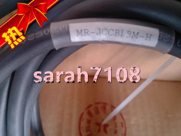 1PC USED MR-JCCBL3M-H encoder cable via DHL or Fedex fast shipping