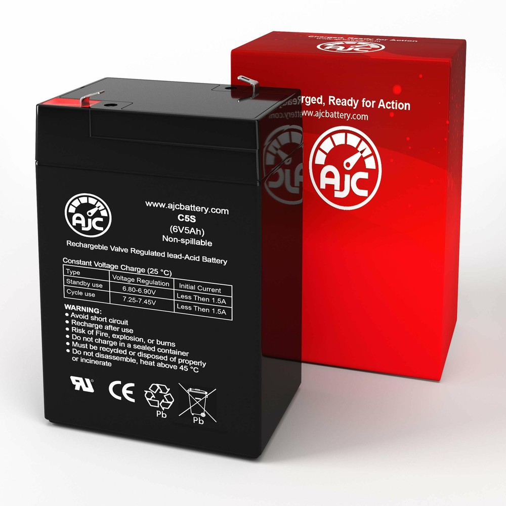 Lithonia ELB06042 6V 5Ah UPS Replacement Battery
