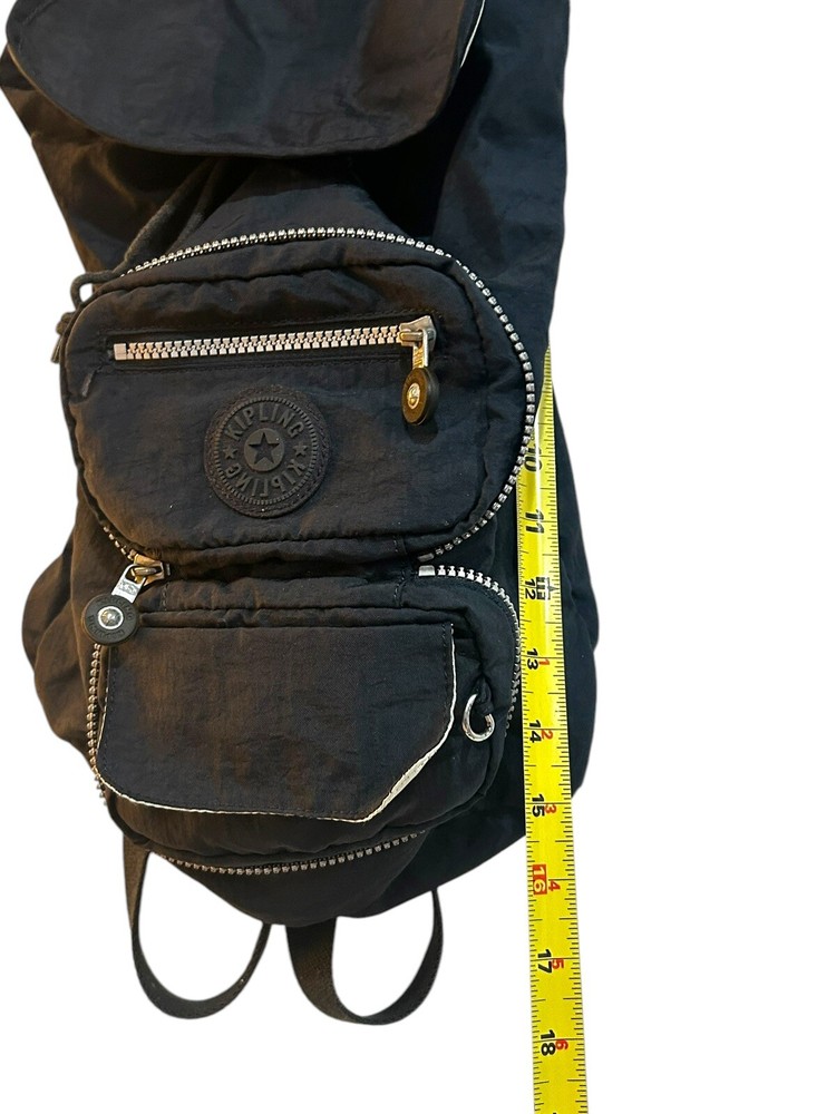 Kipling Alicia Navy Blue Backpack Foldable Travel Adjustable Straps Light Weight
