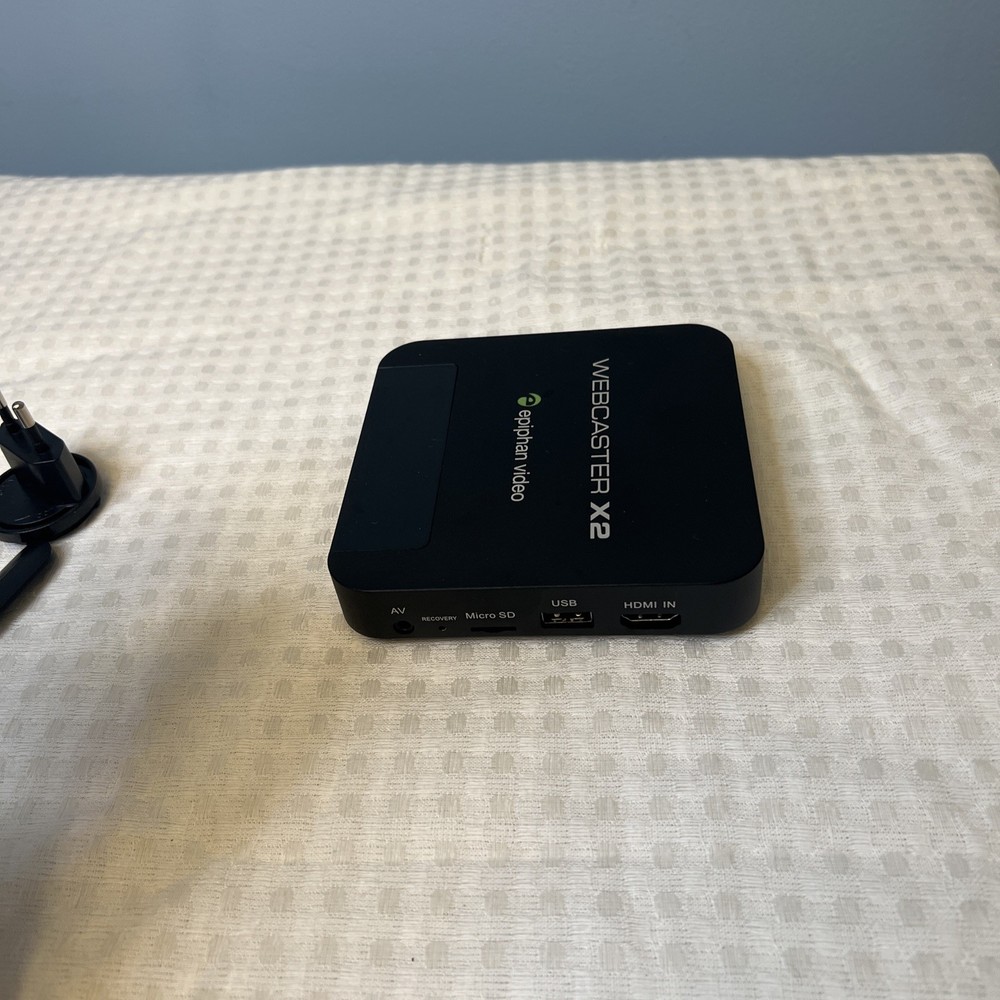 Epiphan Webcaster X2 - Encoder for Facebook, YouTube, etc. *For Parts*