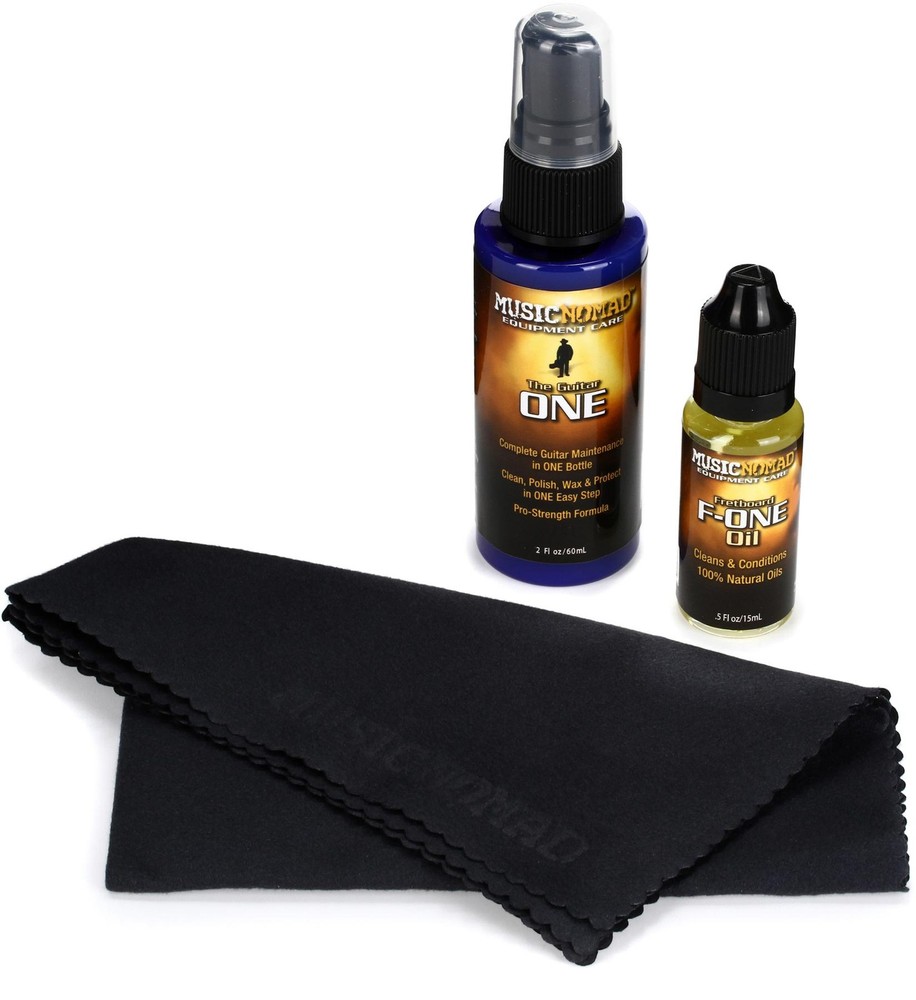 MusicNomad Premium Guitar Care Kit (2-pack) Bundle