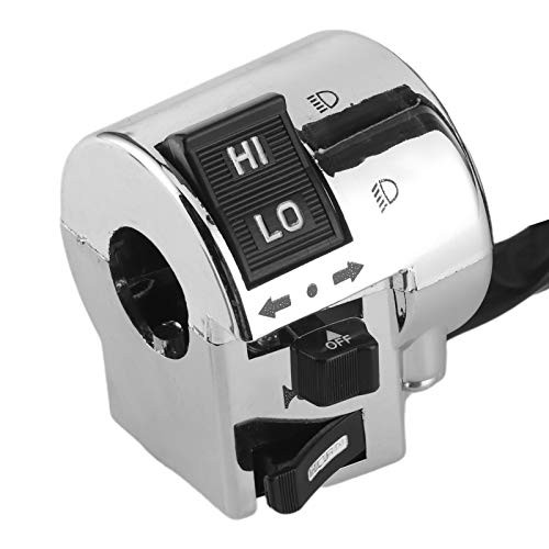 1 Pair Universal Motorcycle Handlebar Switch Control Button for Turn Headlight