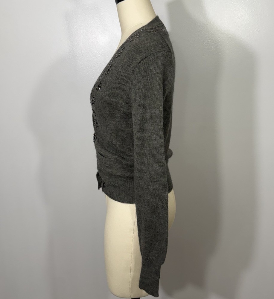 J Crew Cardigan Sweater Alpaca Wool Small