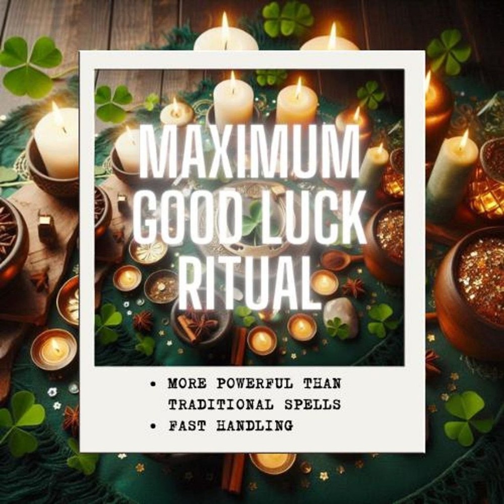 MAXIMUM GOOD LUCK Ritual: Prosperity, Success & Powerful Opportunity Alignment