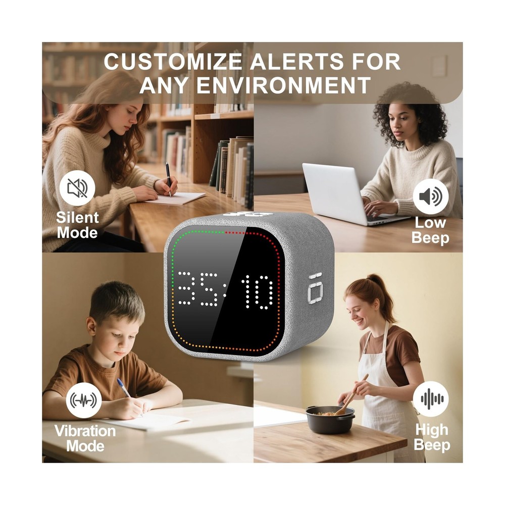 REACHER Fast Custom Pomodoro Timer Cube | Productivity Timer | Smal... Fast Ship