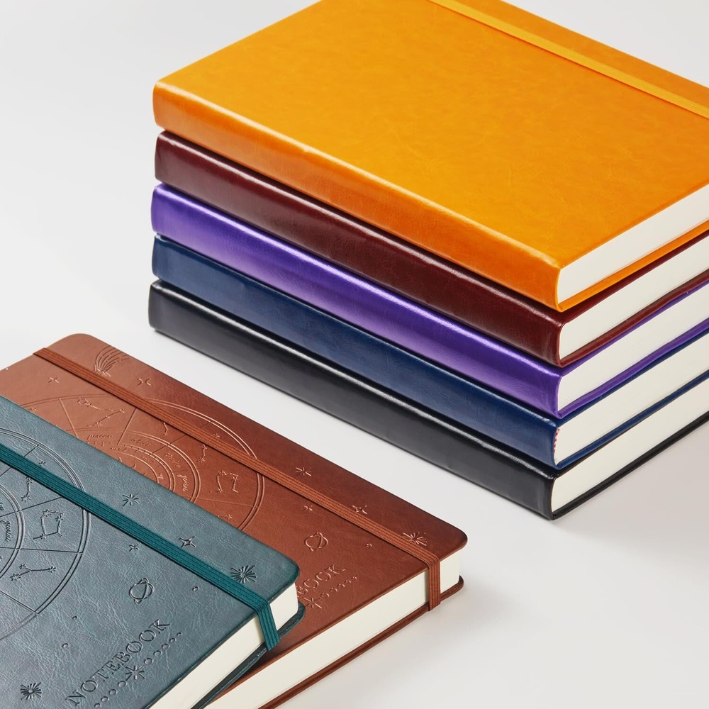 3 Pack Journal Notebook, 320 Pages A5 Lined Notebook Journal Set for Work Wri...
