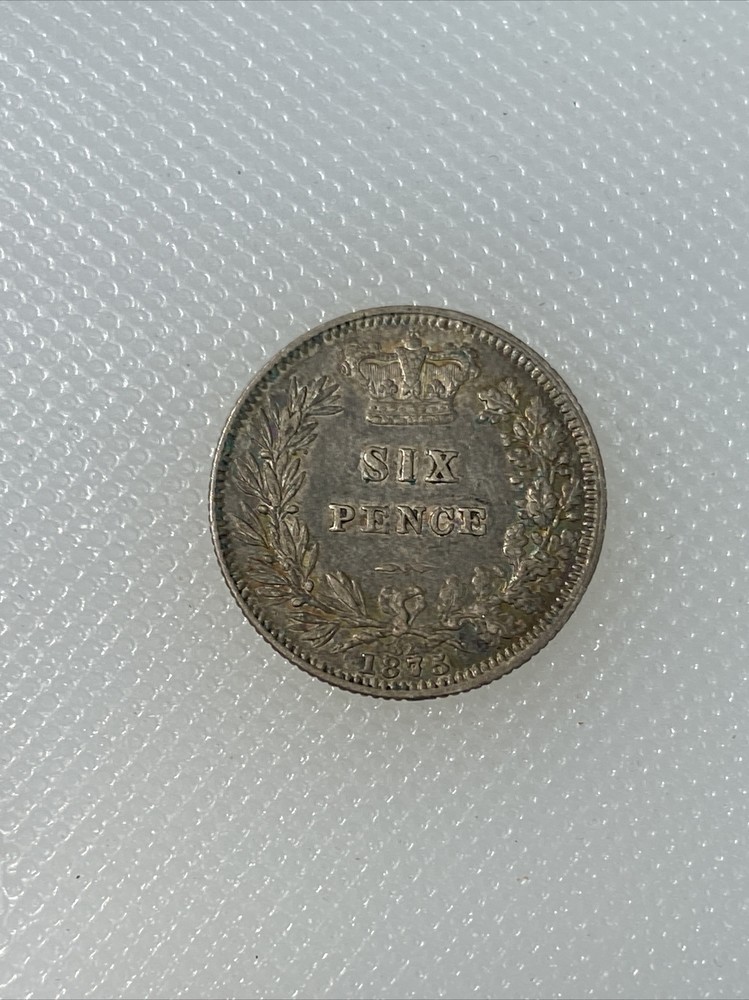 1875 great britain 6 pence