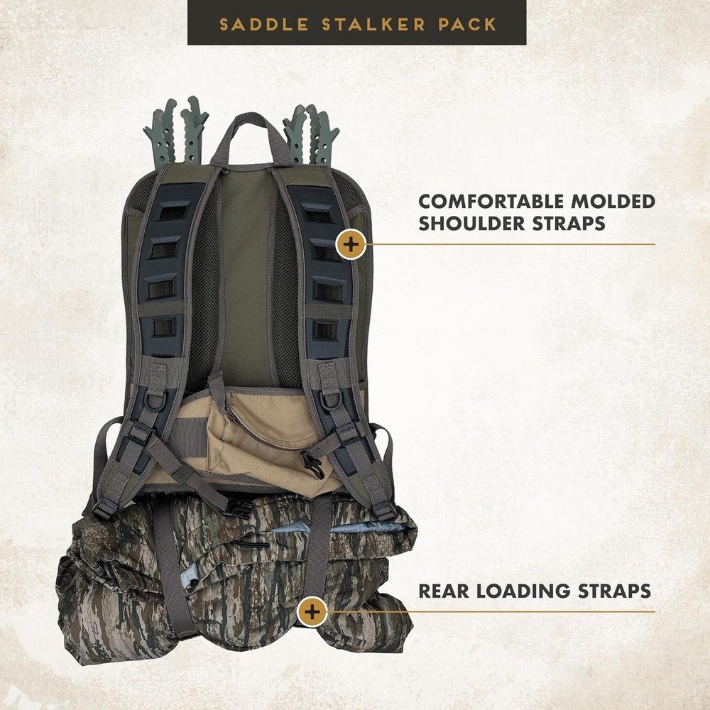 Hunting Saddle Stalker Hunting Backpack Lightweight Solid Elements Brown