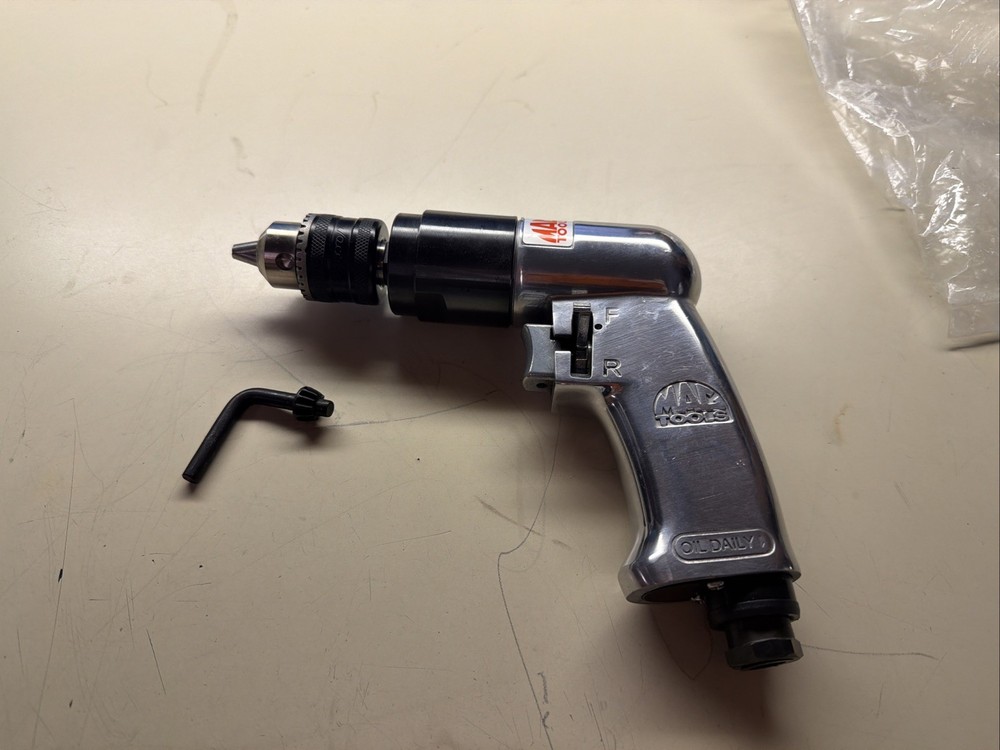 NEW! MAC Tools AD540 3/8" Reversible Drill Air Pneumatic T7
