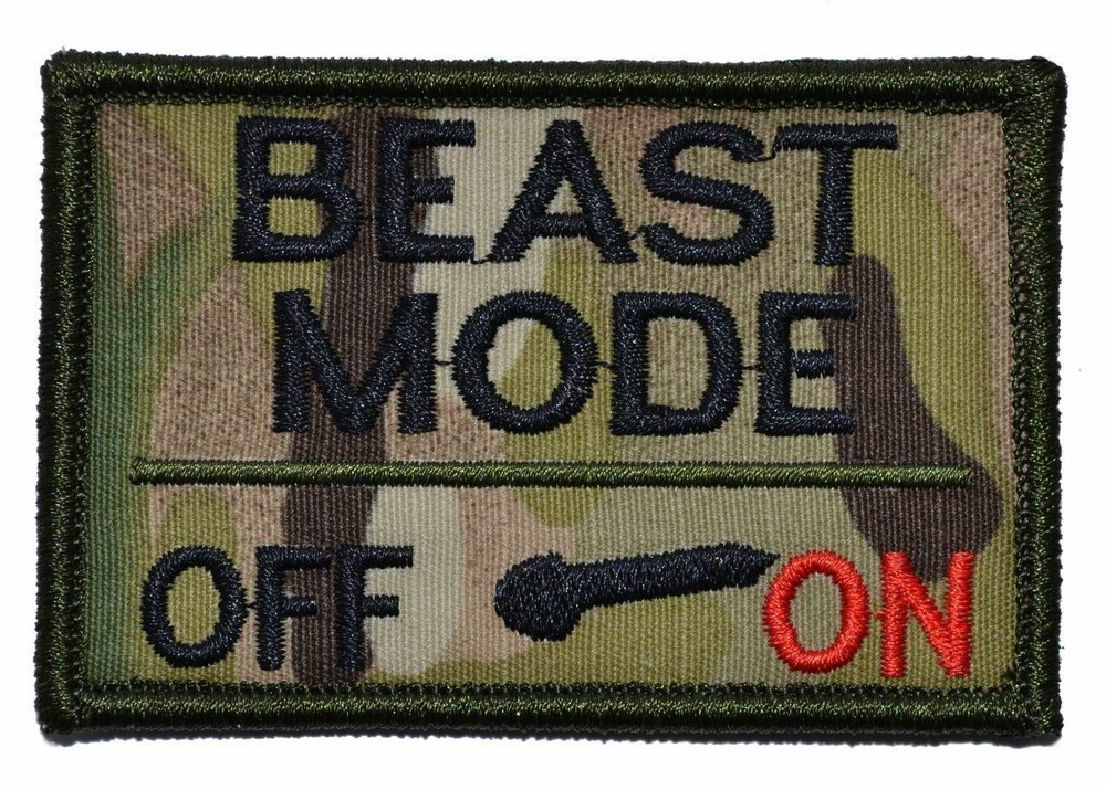 BEAST MODE Activated - 2x3 Patch