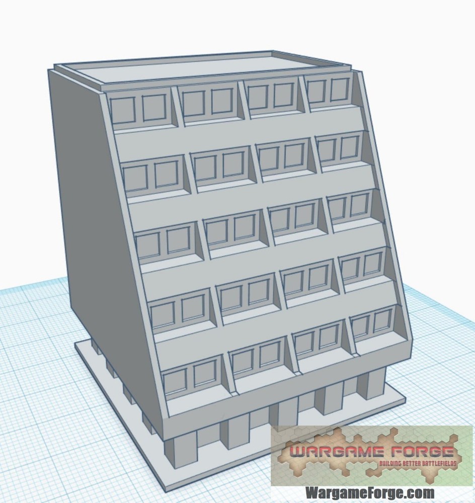 Sci-Fi Building 20 - Tabletop Wargame Terrain Battletech