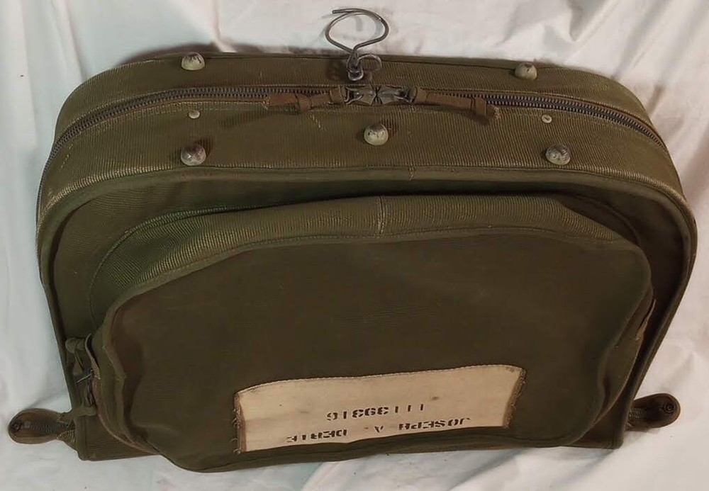 Original WW2 Air Force Army Type B-4 Flyers Canvas Pilot Crew Bag