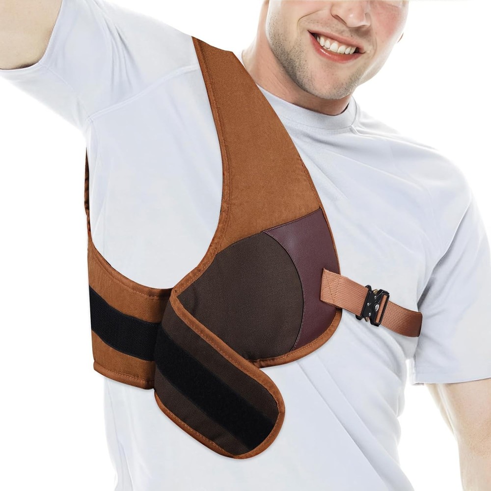 Adjustable Durable Construction Shoulder Pad for Shooting Recoil Field Shields